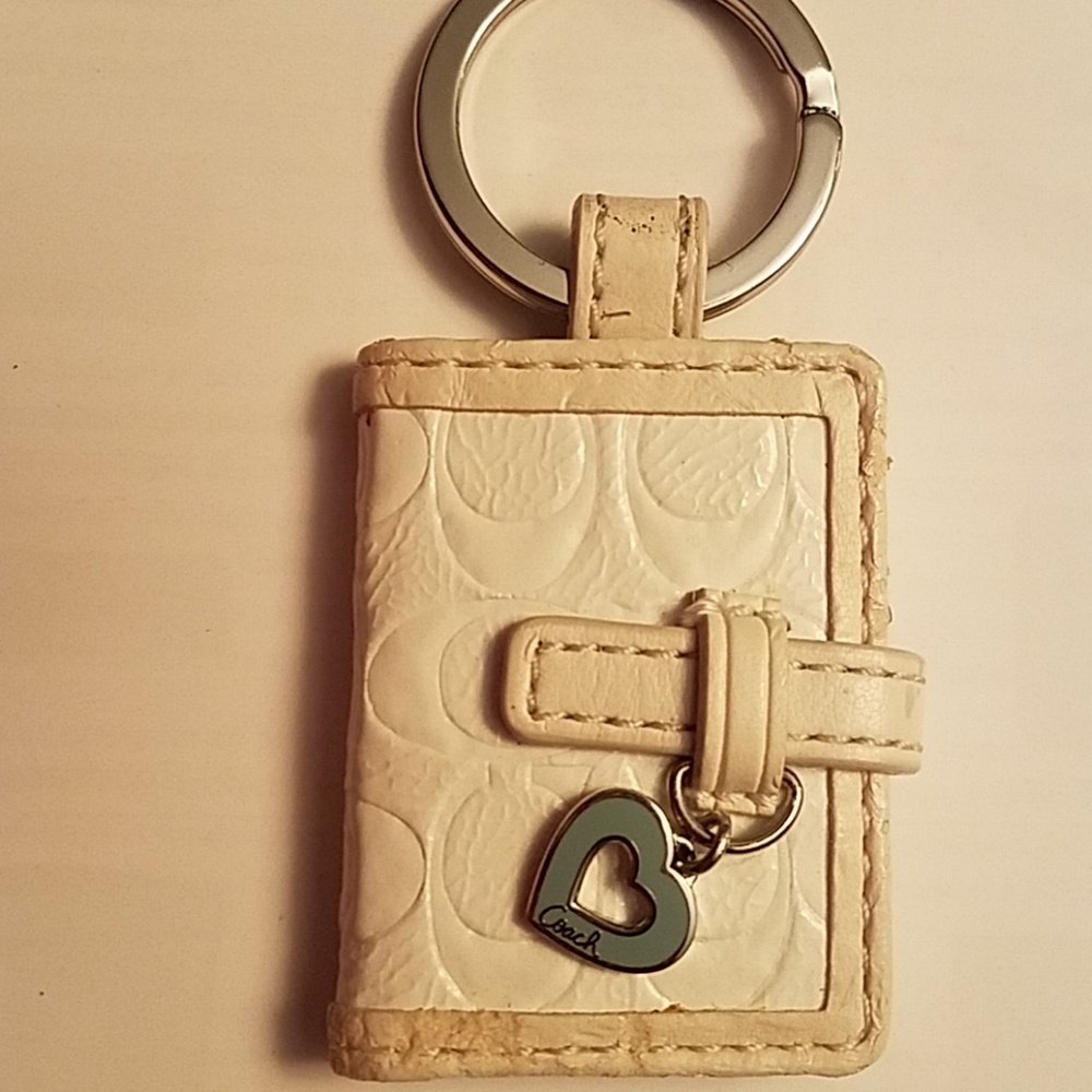 Coach photo Keychain